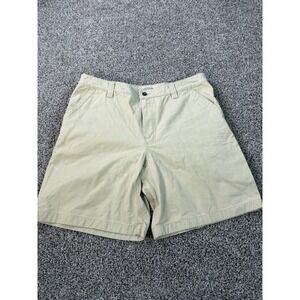 L.L. Bean Katahdin Iron Works Cargo Shorts Men's Size 38 Beige